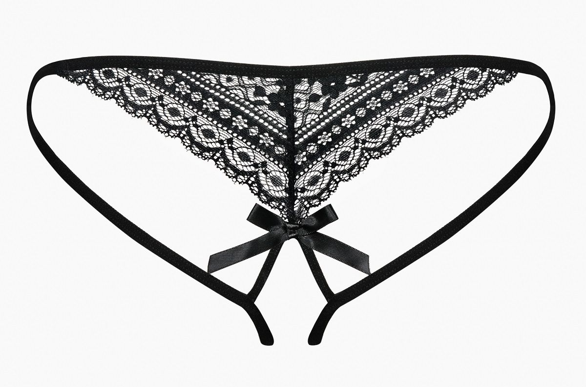 Трусики с доступом Erolanta Eve, белые, 42-44 УТ-00004587XS/S - Erolanta - Трусики с доступом - Купить