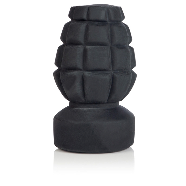 Мастурбатор-анус элегантного чёрного цвета Граната - фото 128780