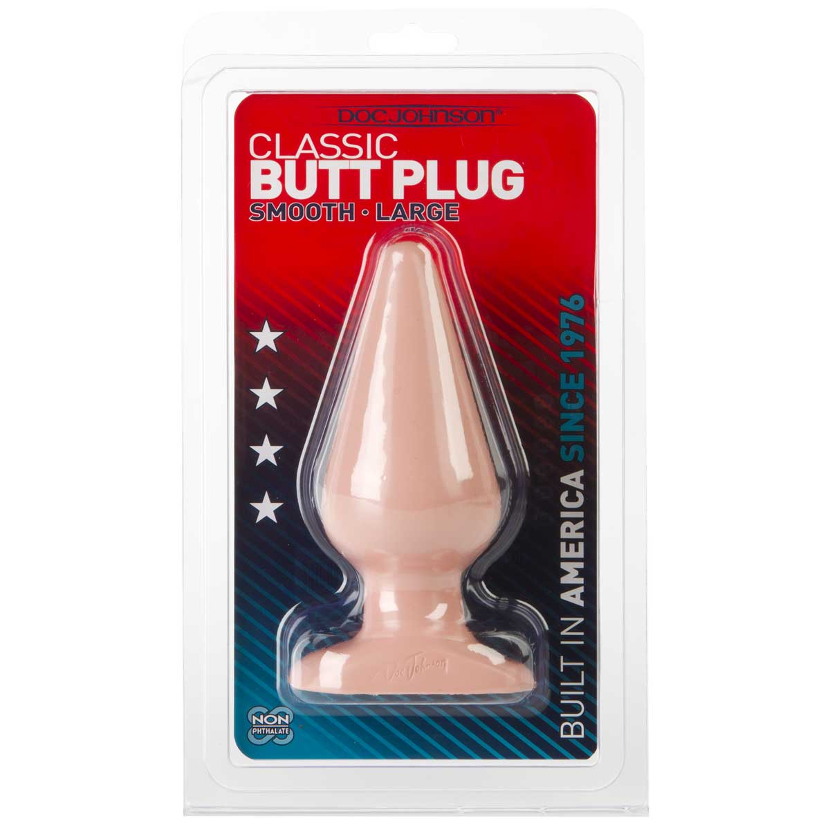 Анальная пробка телесного цвета Butt Plugs Smooth Classic Large - 14 см. - фото 128815 Анальная пробка телесного цвета Butt Plugs Smooth Classic Large - 14 см. - фото 128815