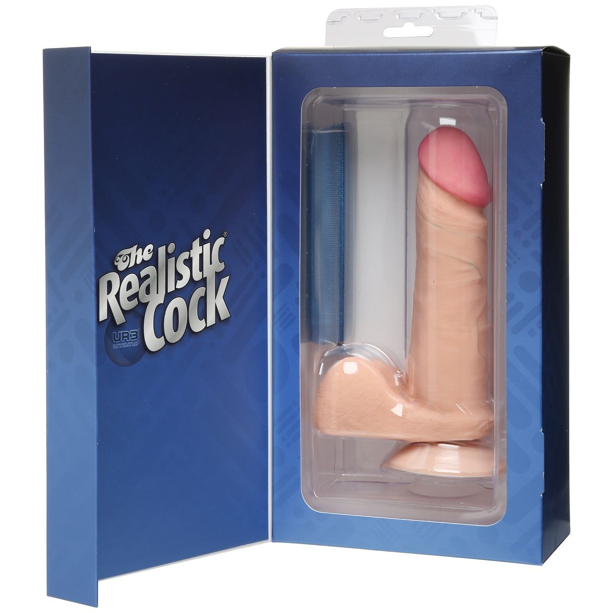 Реалистичный фаллоимитатор The Realistic Cock ULTRASKYN 6” на присоске - 17,3 см. - фото 128827