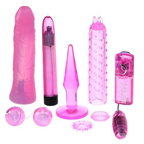 Розовый эротический набор Mystic Treasures - фото 129914