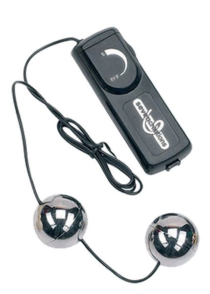 Серебристые вагинальные шарики с вибрацией ORGASM VIBRATING BALL - фото 128461 Серебристые вагинальные шарики с вибрацией ORGASM VIBRATING BALL - фото 128461