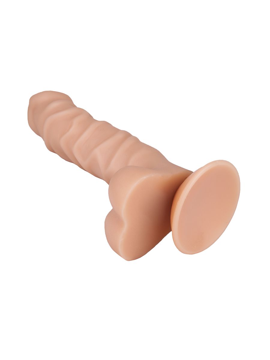 Реалистичный фаллоимитатор №17 на присоске - 18 см. - фото 128995