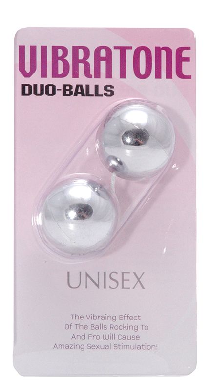 Серебристые шарики VIBRATONE DUO BALLS SILVER BLISTERCARD - фото 129196 Серебристые шарики VIBRATONE DUO BALLS SILVER BLISTERCARD - фото 129196