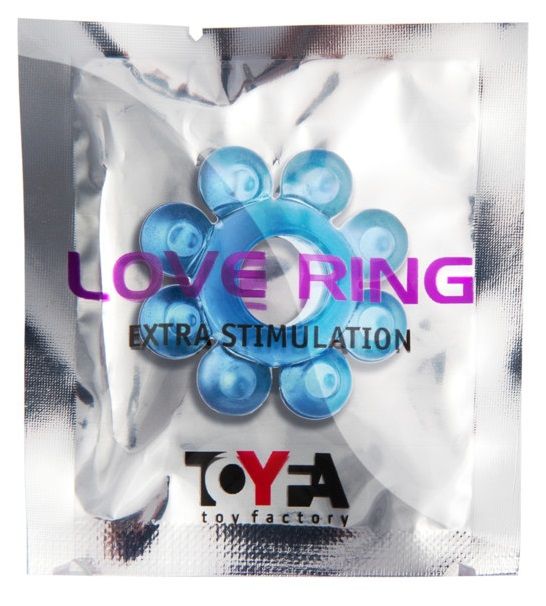 Голубая гелевая насадка-цветок - фото 129336 Голубая гелевая насадка-цветок - фото 129336