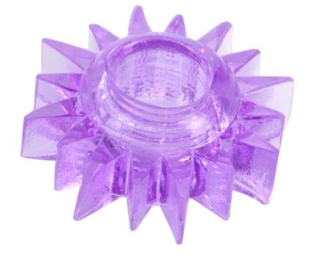 Фиолетовое эрекционное кольцо Toyfa Basic 818004-4 - фото 696222