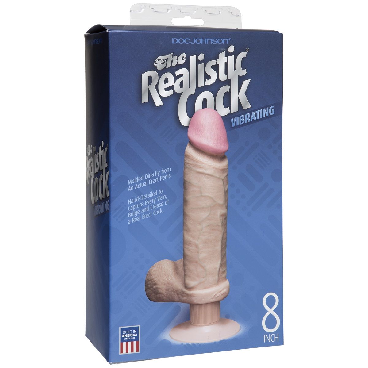 Вибромассажер реалистичной формы The Realistic Cock Vibrating 8” - 23,6 см. - фото 128518 Вибромассажер реалистичной формы The Realistic Cock Vibrating 8” - 23,6 см. - фото 128518
