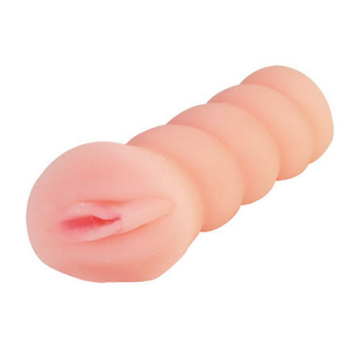 Мастурбатор-вагина с вибрацией и углублениями под пальцы - фото 305360