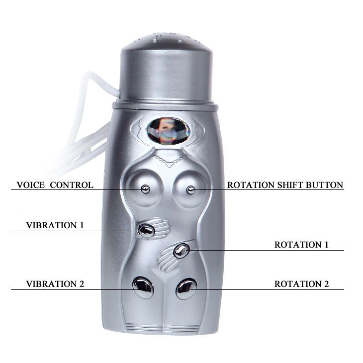 Мастурбатор в форме женского тела с вибрацией, ротацией и голосом - фото 129719 Мастурбатор в форме женского тела с вибрацией, ротацией и голосом - фото 129719