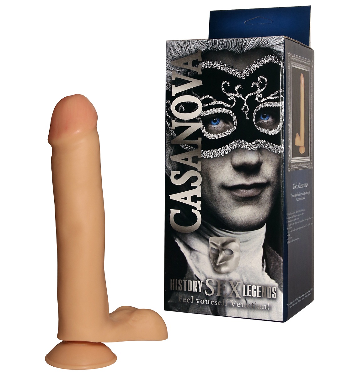 Фаллоимитатор на присоске Казанова - 23 см. - фото 129872 Фаллоимитатор на присоске Казанова - 23 см. - фото 129872