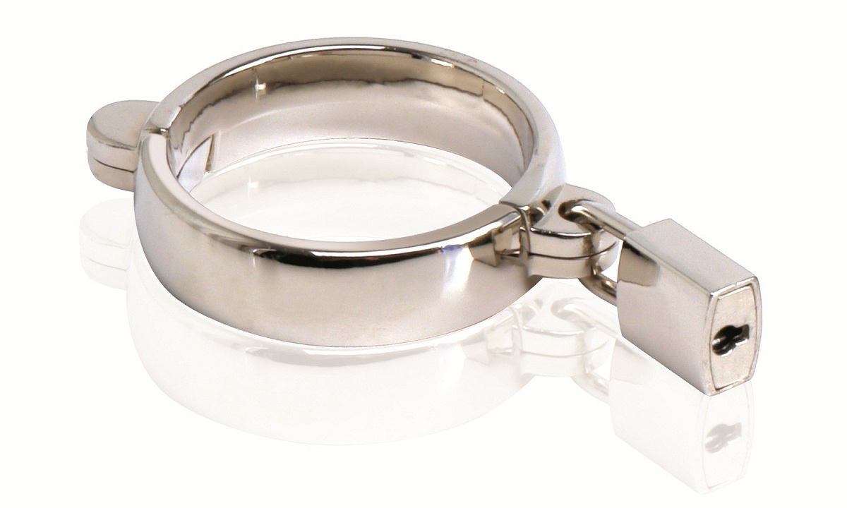Эрекционное кольцо METAL WORX размер М - фото 236879