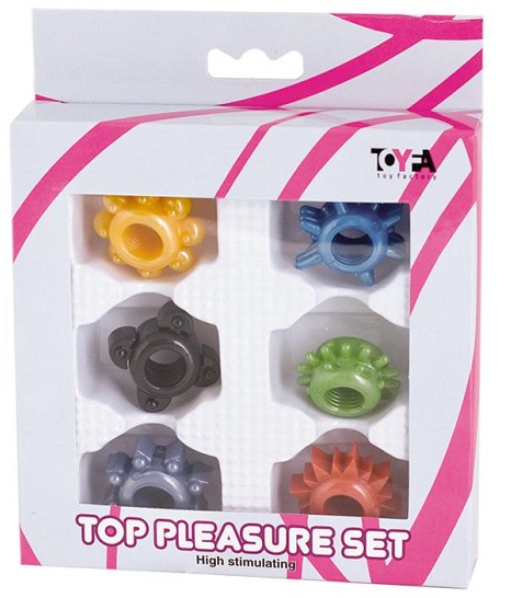 Набор из 6 разноцветных эрекционных колец - фото 129981 Набор из 6 разноцветных эрекционных колец - фото 129981