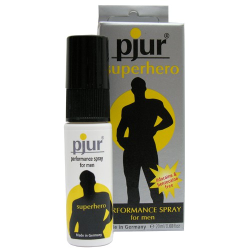 Пролонгирующий мужской спрей pjur SUPERHERO spray - 20 мл. Pjur 13460 - фото 696829