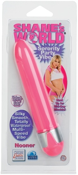 Розовый вибратор Shane`s World - фото 130291