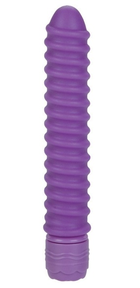 Фиолетовый спиральный вибратор Sorority Screw - 12,75 см. - фото 39715