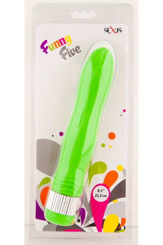 Зеленый водонепроницаемый вибратор - 21,5 см. - фото 130341 Зеленый водонепроницаемый вибратор - 21,5 см. - фото 130341