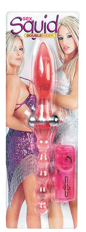 Двухсторонний анальный стимулятор с вибрацией - 31 см. - фото 128563 Двухсторонний анальный стимулятор с вибрацией - 31 см. - фото 128563