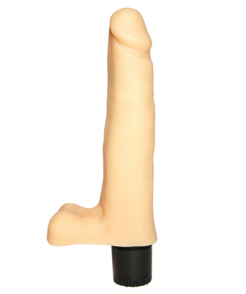 Вибратор-реалистик №6 в коробке - 17,5 см. - фото 130472