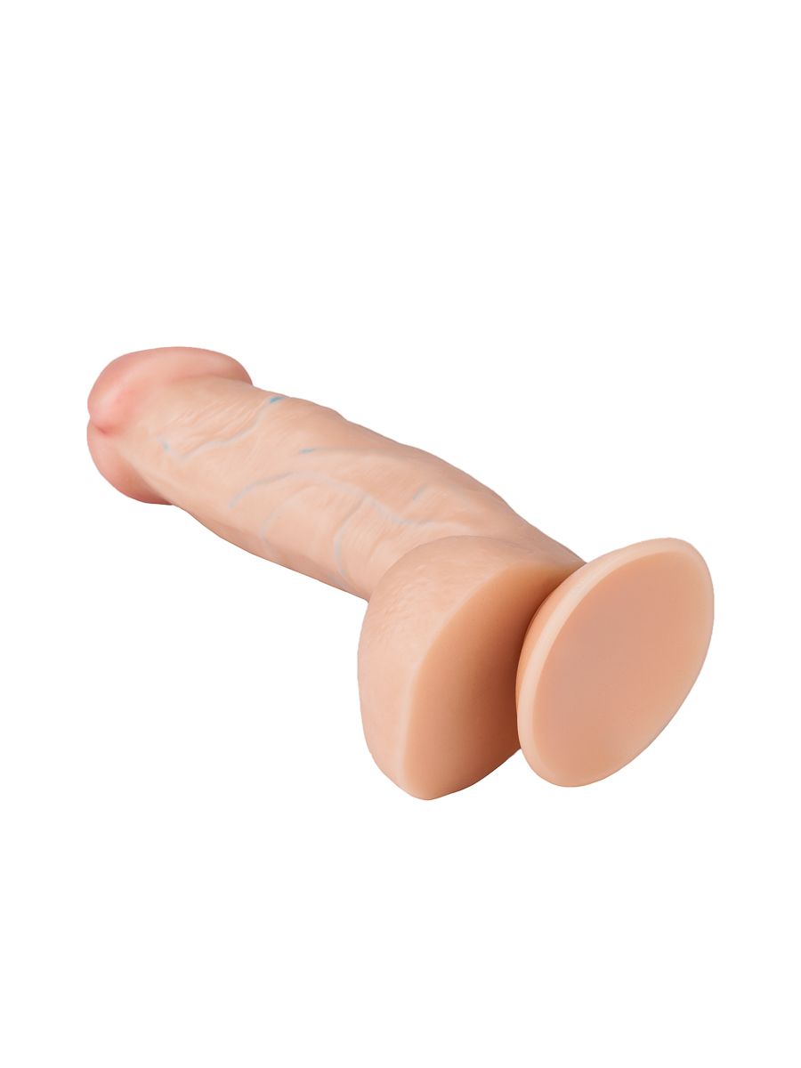 Фаллоимитатор-реалистик №5 с присоской - 16 см. - фото 130499