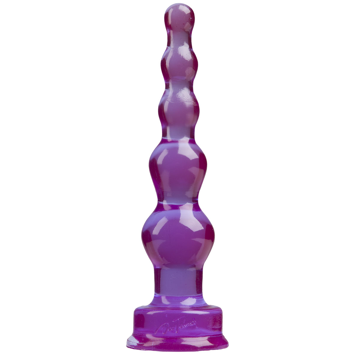 Фиолетовая анальная ёлочка SpectraGels Purple Anal Tool - 17,5 см. - фото 411012