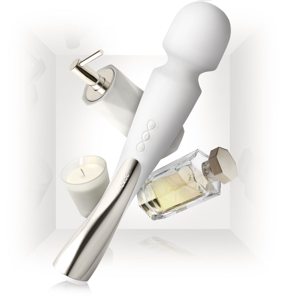 Профессиональный массажер Smart Wand Medium белого цвета - фото 130895 Профессиональный массажер Smart Wand Medium белого цвета - фото 130895