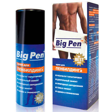 Крем Big Pen для увеличения полового члена - 50 гр. - фото 412982