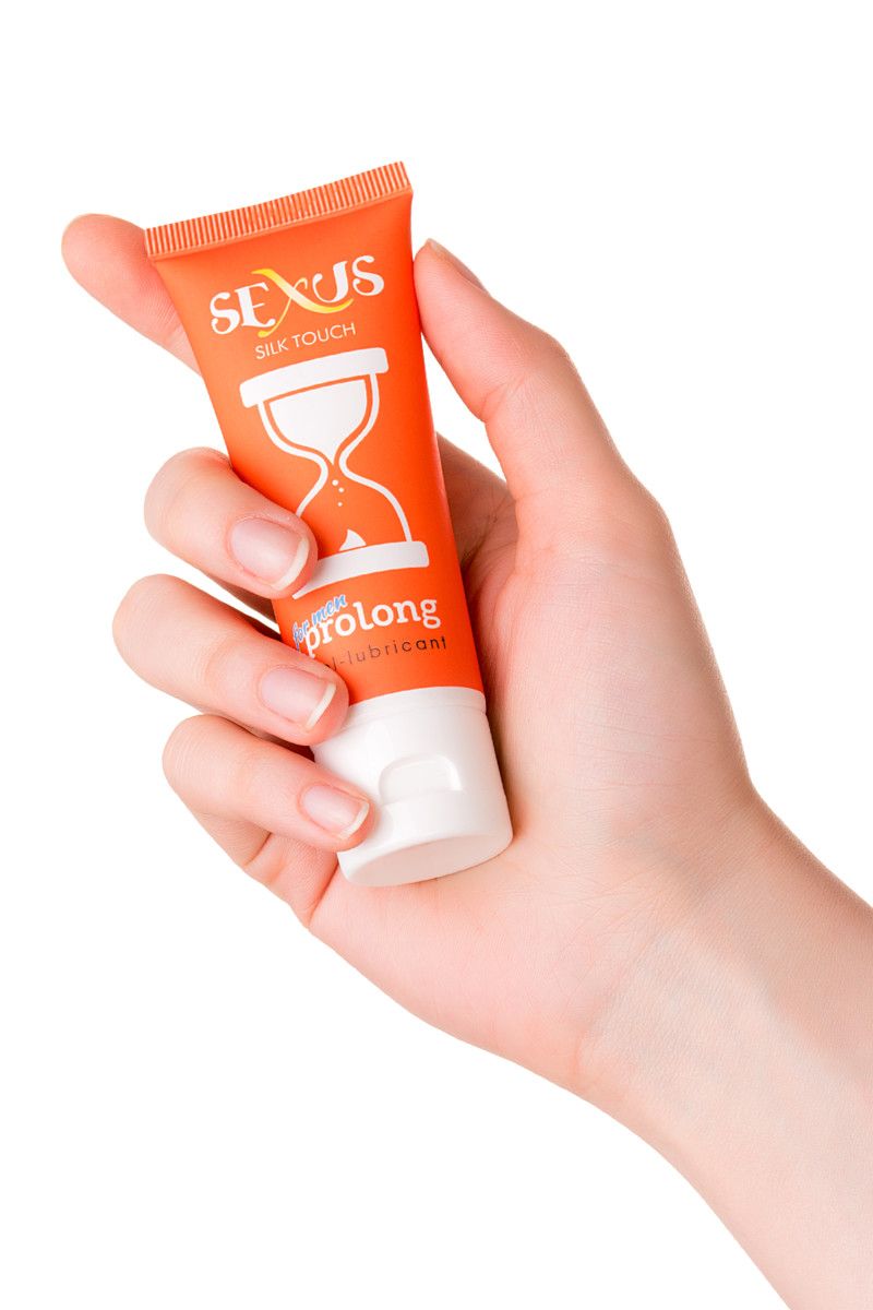 Пролонгирующая гель-смазка для мужчин Silk Touch Prolong - 50 мл. - фото 131267