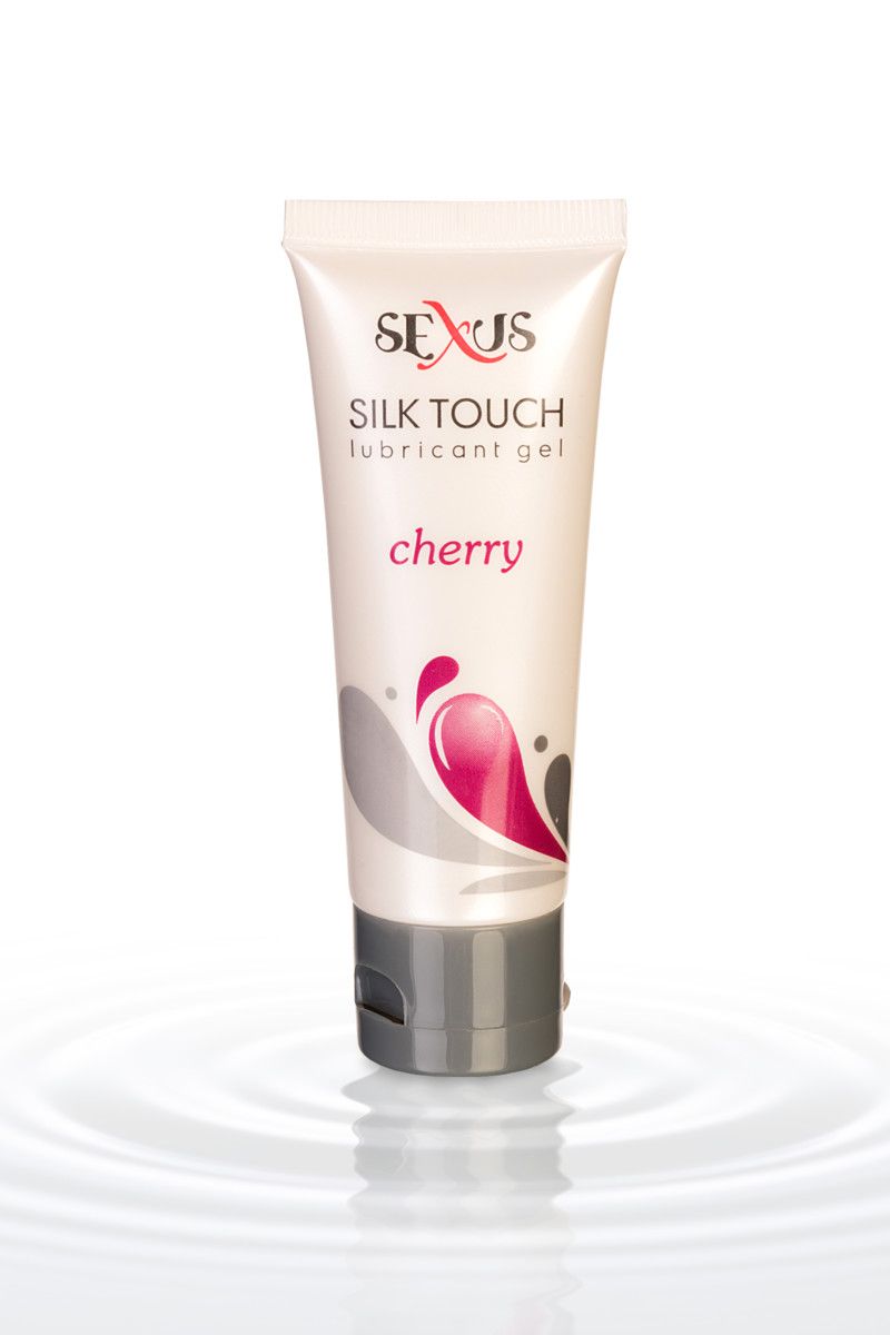 Увлажняющая смазка с ароматом вишни Silk Touch Cherry - 50 мл. - фото 131284