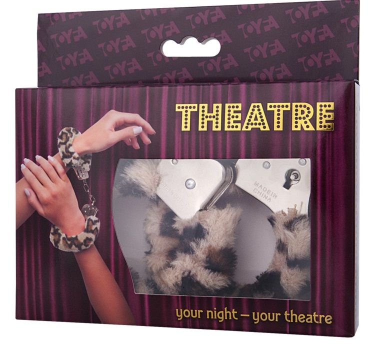 Наручники с леопардовым принтом на опушке - фото 131351 Наручники с леопардовым принтом на опушке - фото 131351