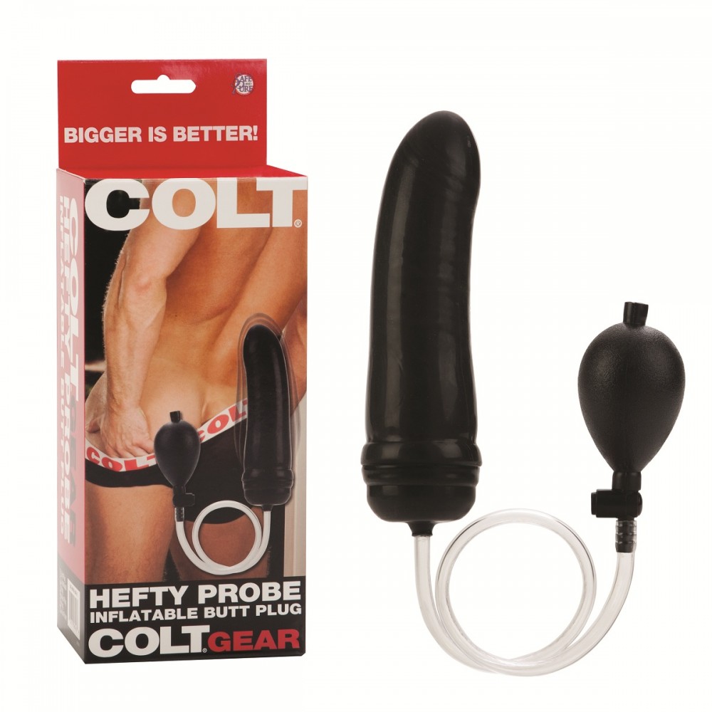 Надувная анальная пробка COLT Hefty Probe - фото 131404