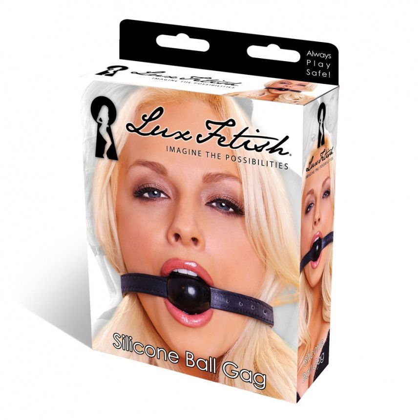 Кляп-шар из силикона с регулирующимся ремнем - фото 131850 Кляп-шар из силикона с регулирующимся ремнем - фото 131850