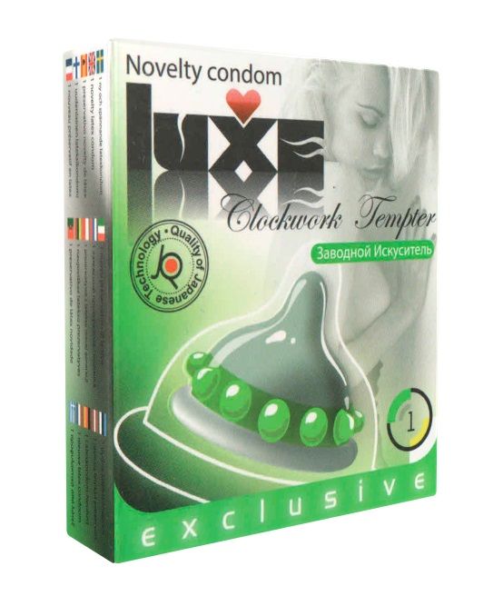 Презерватив LUXE  Exclusive  Заводной искуситель  - 1 шт. Luxe LUXE Exclusive №1  Заводной искуситель - фото 698161