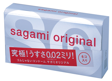 Ультратонкие презервативы Sagami Original 0.02 - 6 шт. - фото 141374