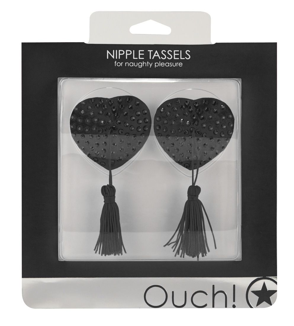 Украшение на соски Nipple Tassels Heart - фото 132462