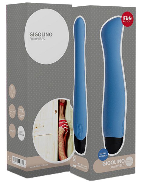 Голубой вибратор Gigolino - фото 132534 Голубой вибратор Gigolino - фото 132534