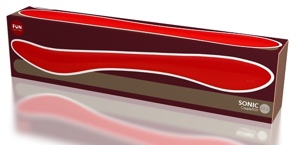 Оранжевый стимулятор для пар Sonic - фото 132557