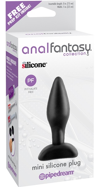 Силиконовая анальная пробка для начинающих - фото 132979