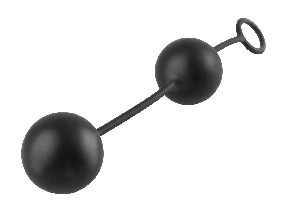 Анальные шарики из силикона Elite Vibro Balls - фото 133643