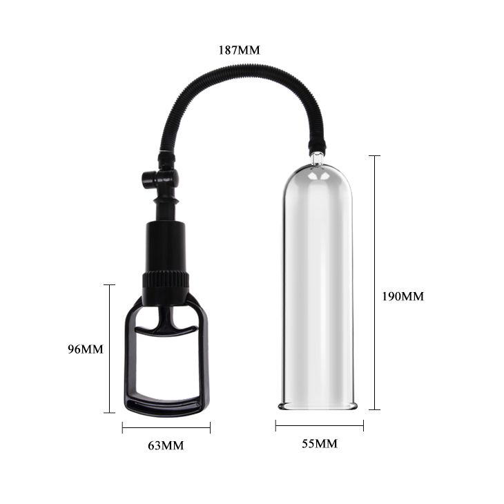 Вакуумная помпа со сменными насадками - 19 см. - фото 133231