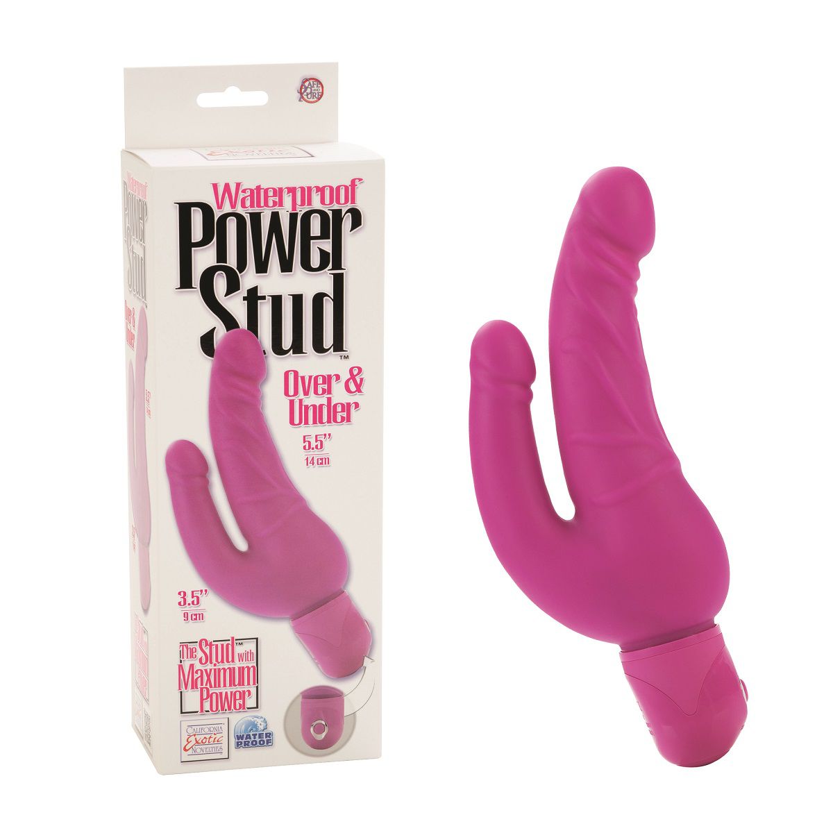 Вибромассажер Power Stud Over Under Dongs - 27 см. - фото 133377 Вибромассажер Power Stud Over Under Dongs - 27 см. - фото 133377