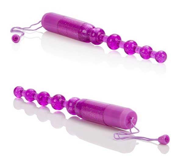 Фиолетовая анальная цепочка Waterproof Vibrating Pleasure Beads - фото 133417 Фиолетовая анальная цепочка Waterproof Vibrating Pleasure Beads - фото 133417