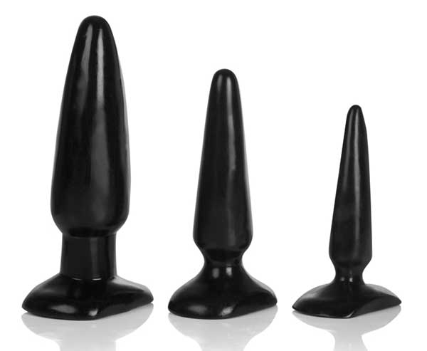 Набор анальных пробок Anal Training Kit - фото 133465