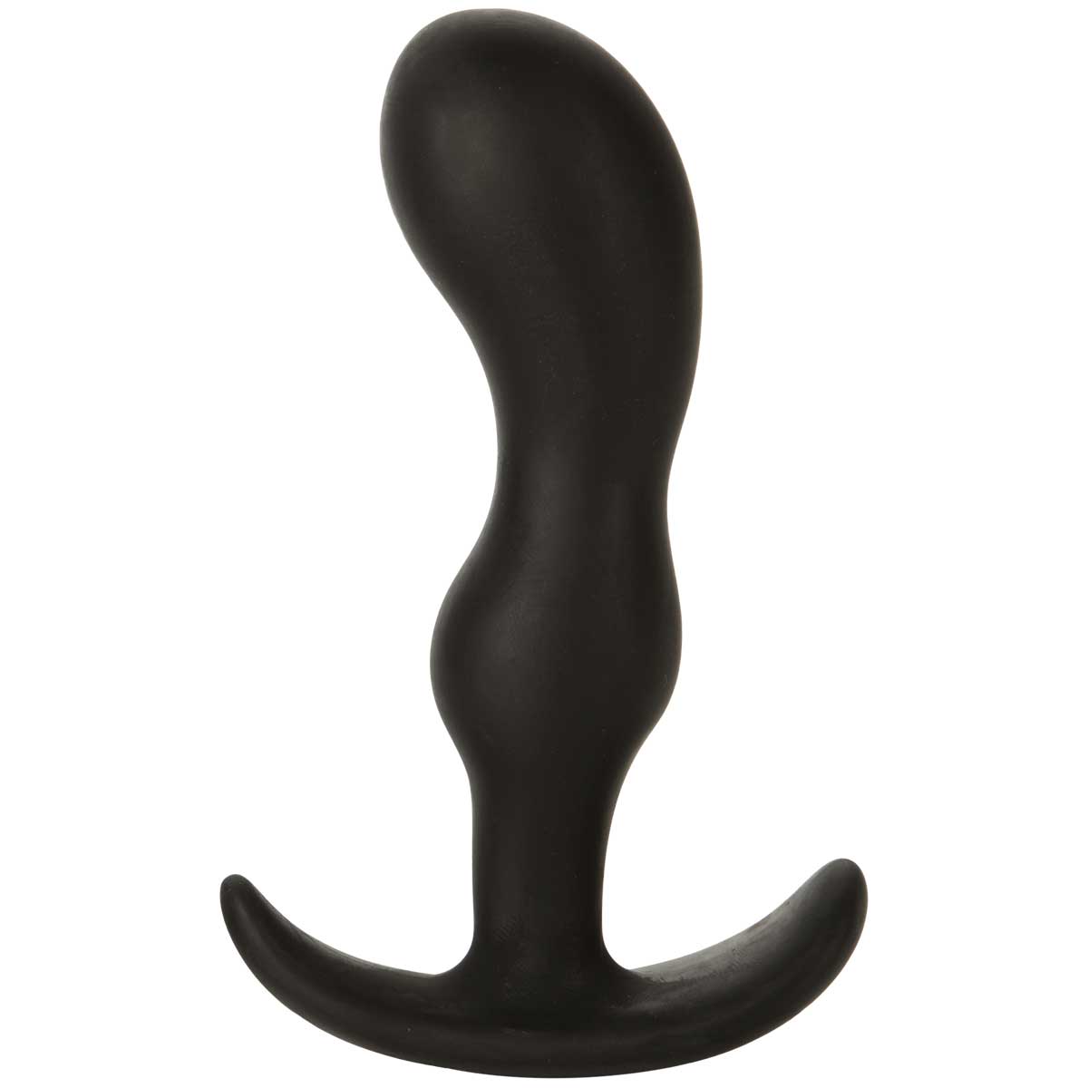 Черная анальная пробка для ношения Mood Naughty 2 4.5  Silicone - 11,4 см. - фото 307384