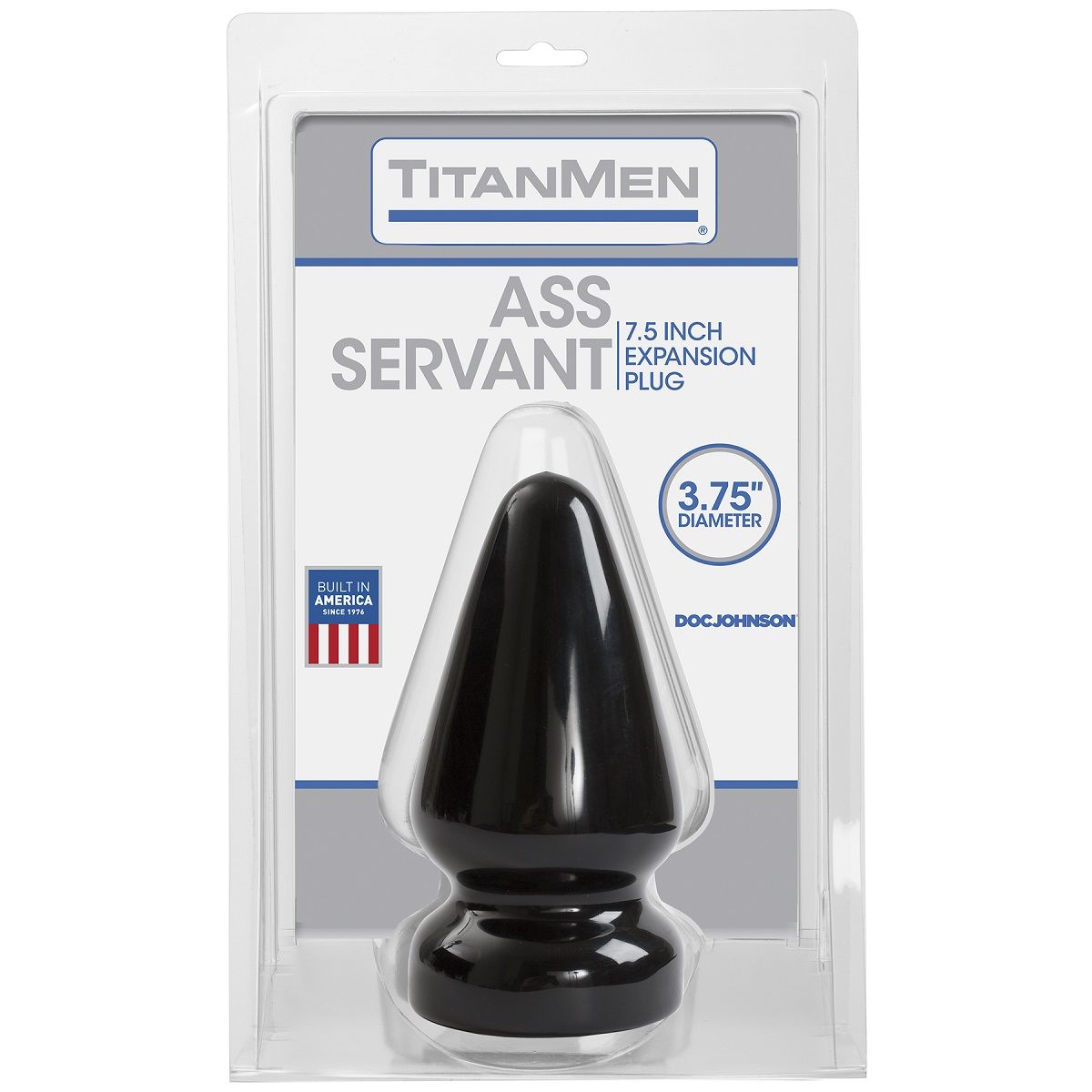 Большая анальная пробка Titanmen Tools Butt Plug 3.75 Diameter Ass Servant - 19 см. - фото 133795 Большая анальная пробка Titanmen Tools Butt Plug 3.75 Diameter Ass Servant - 19 см. - фото 133795