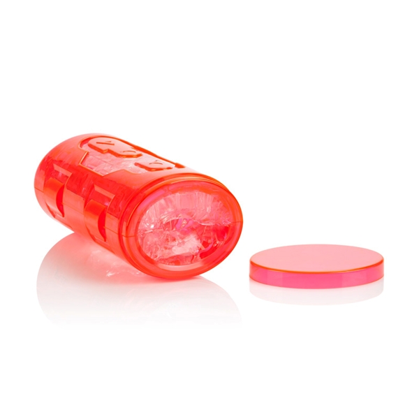 Красный гелевый супер-мастурбатор JackMaster Masturbator - фото 133940