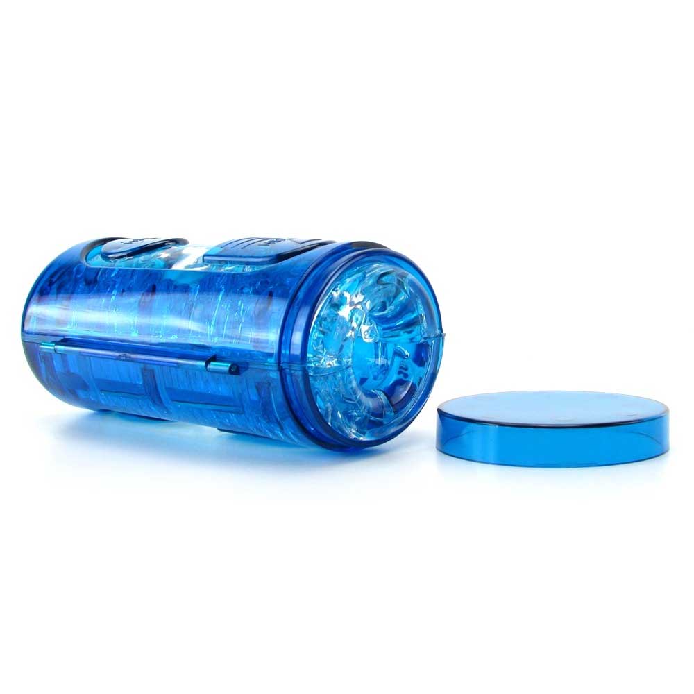 Голубой гелевый супер-мастурбатор JackMaster Masturbator - фото 133945