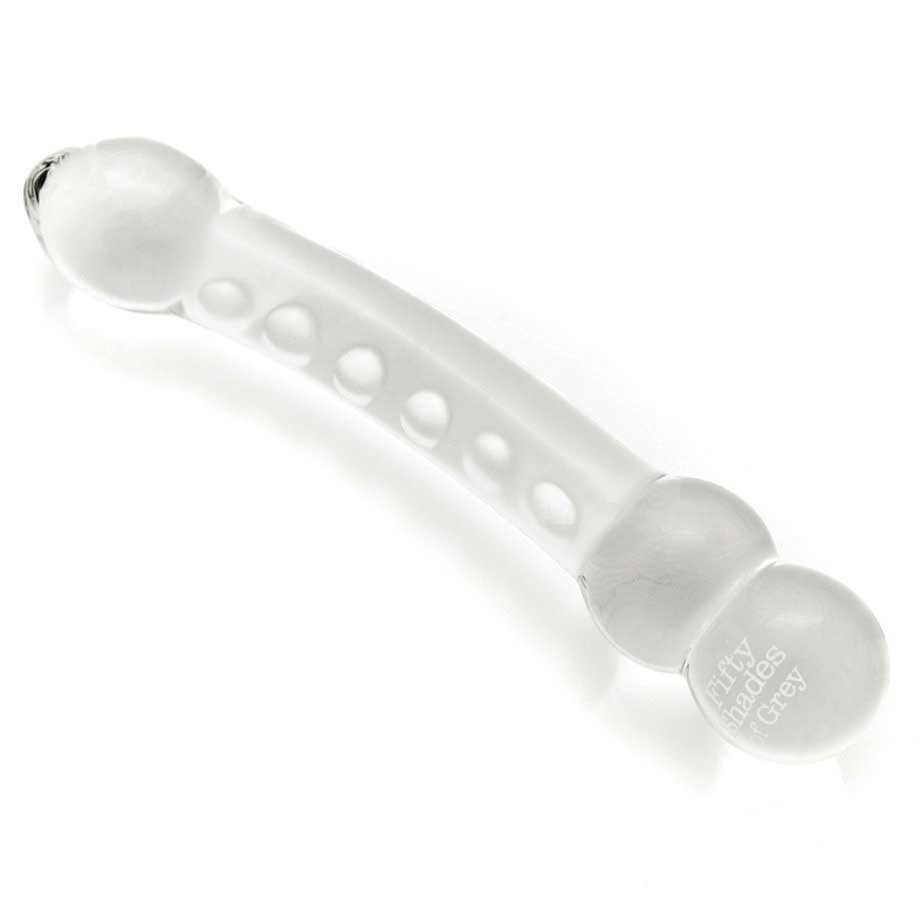 Прозрачный стеклянный стимулятор Glass Massage Wand - фото 133996
