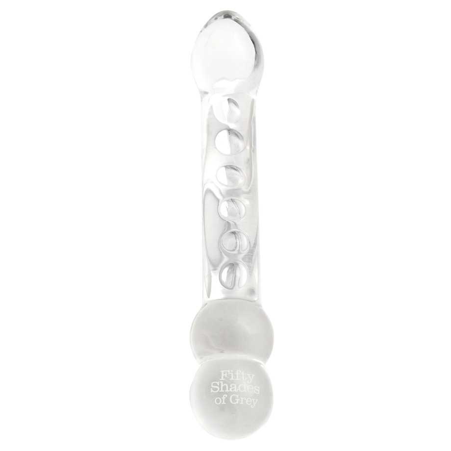 Прозрачный стеклянный стимулятор Glass Massage Wand - фото 133997