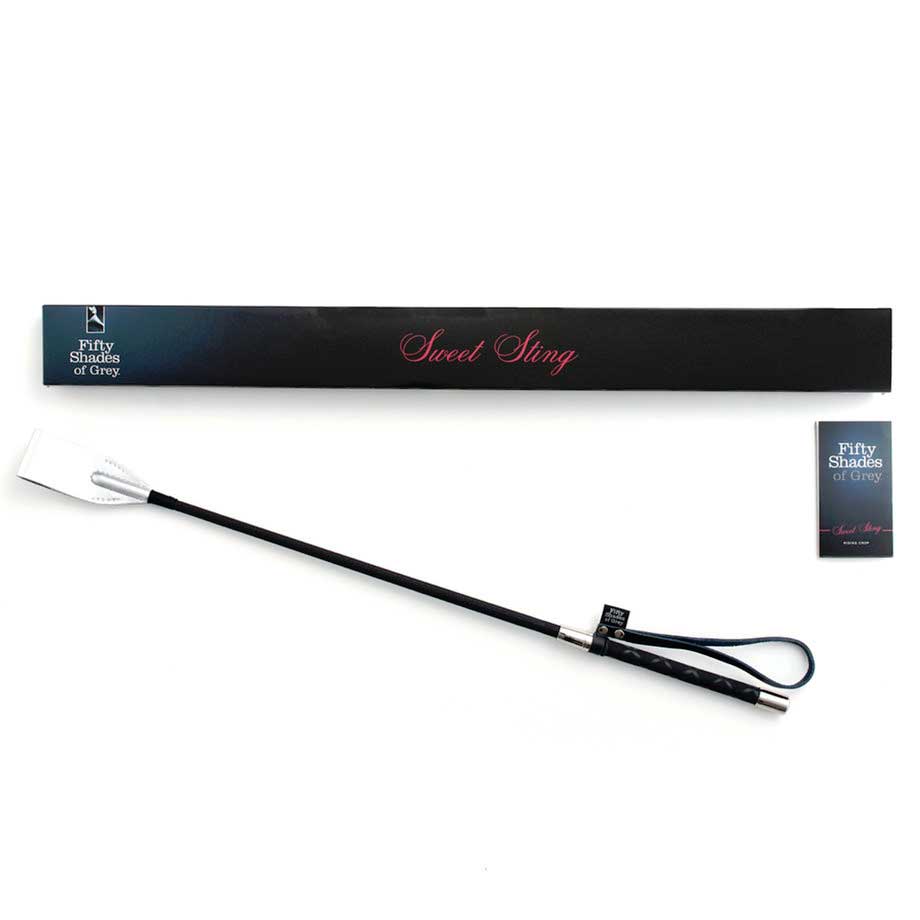 Серебристый стек Riding Crop - 59 см. - фото 134009