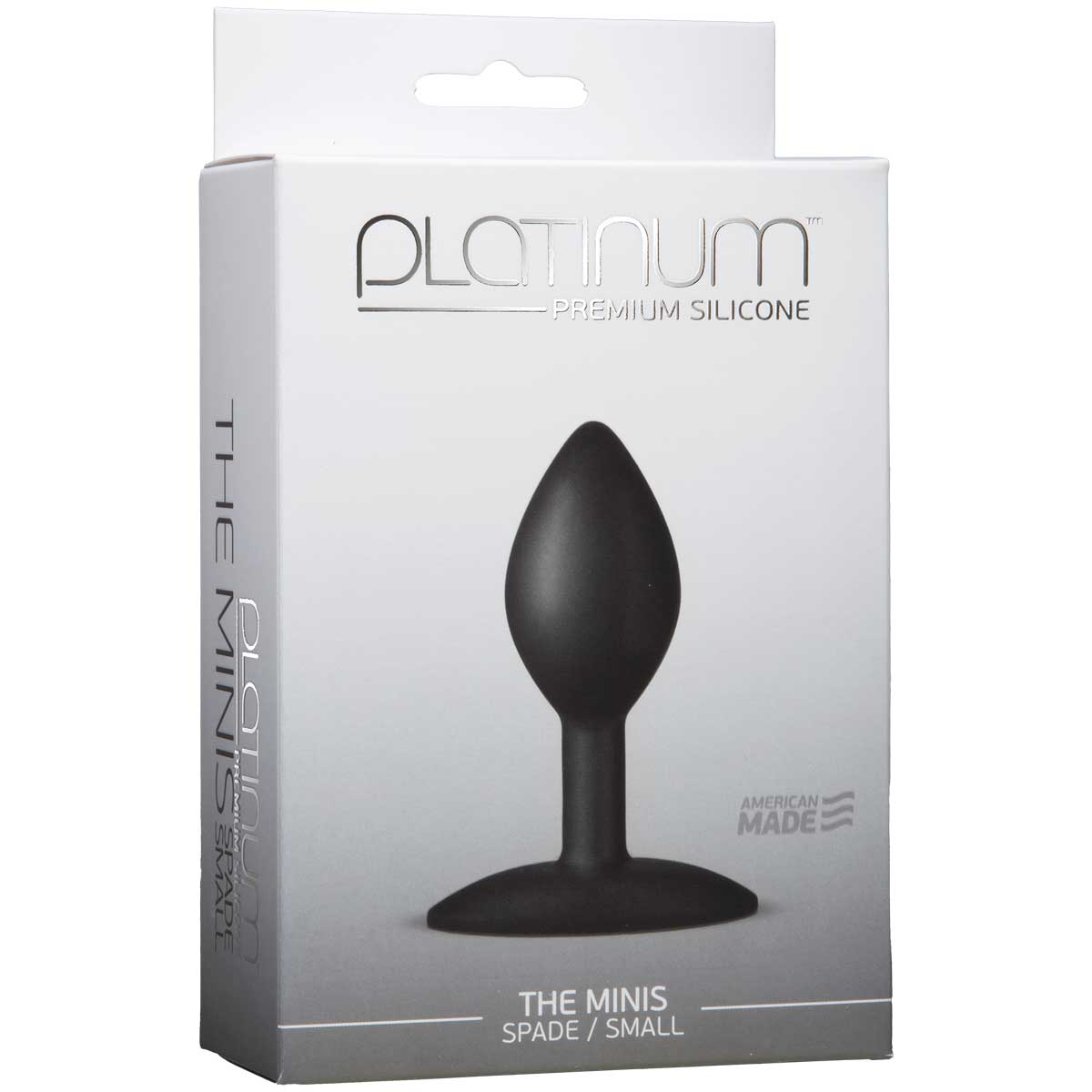 Черная анальная пробка Platinum Premium Silicone - The Minis Spade Small - Black S - фото 134112 Черная анальная пробка Platinum Premium Silicone - The Minis Spade Small - Black S - фото 134112